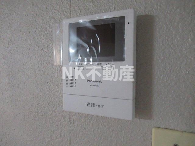 【セキュリティ】 | 長栄寺第5コープ（河内永和賃貸） | モニターフォンです