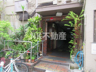 【エントランス】 | 長栄寺第5コープ（河内永和賃貸） | 清潔なエントランスです