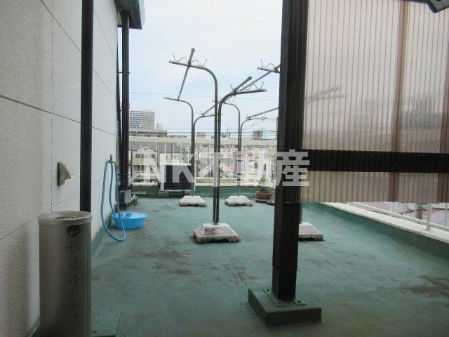 【その他】 | 長栄寺第5コープ（河内永和賃貸） | 喫煙所です