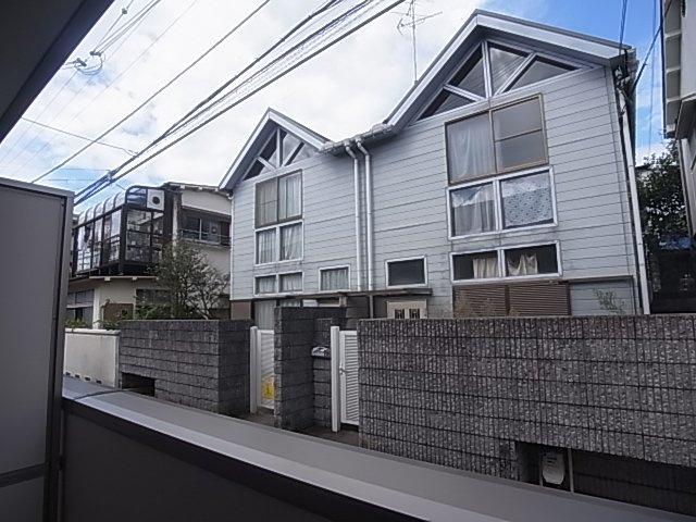 神戸市須磨区関守町２丁目のアパートの展望
