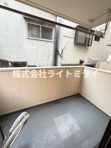 ワコー千石マンションのバルコニー
