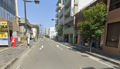 【前面道路含む現地写真】 | 小田原市栄町2丁目　売地