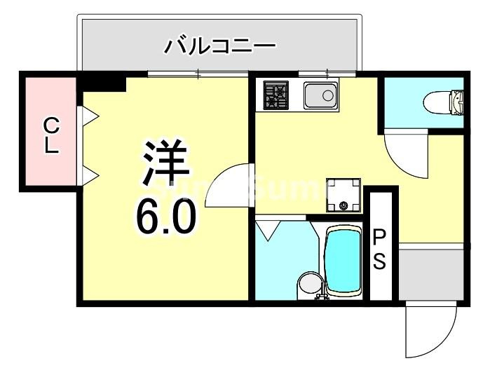 シルフィード・ドゥ・ARATAの間取り
