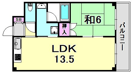 グランヴィア北夙川の間取り