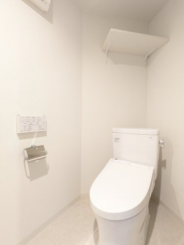 ソラシアレジデンス早稲田のトイレ|トイレもきれいです