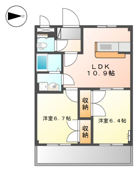 【間取り】 | グー・ビラージュ
