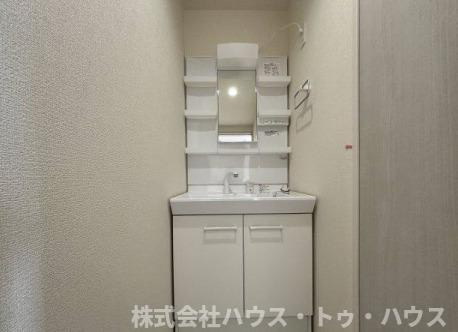 リーブルファイン柏高田の洗面所