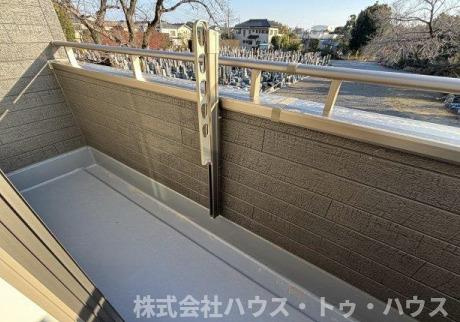 リーブルファイン柏高田のバルコニー