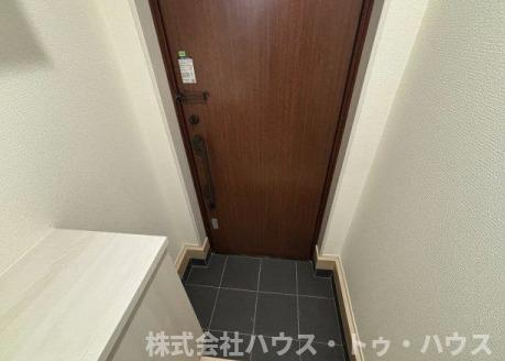 リーブルファイン柏高田の玄関