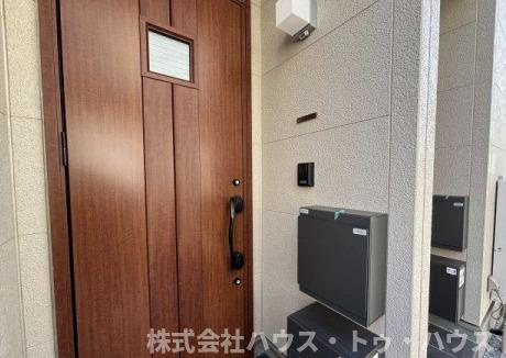 リーブルファイン柏高田のエントランス