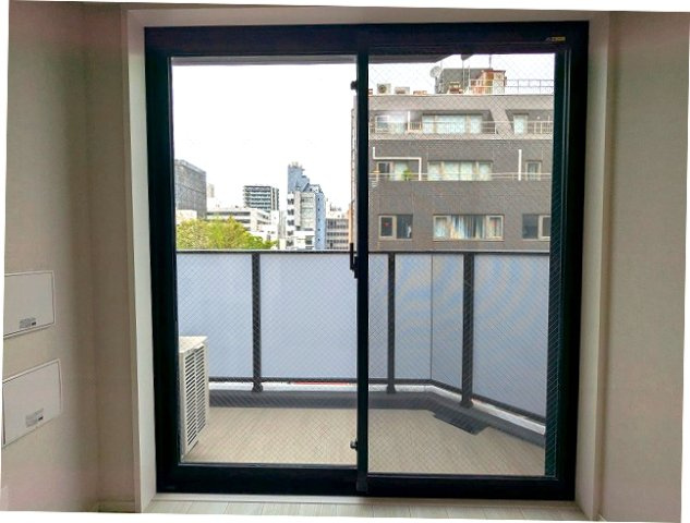 URBANEX上野の設備|6F、バルコニー、
上層階は眺望良好