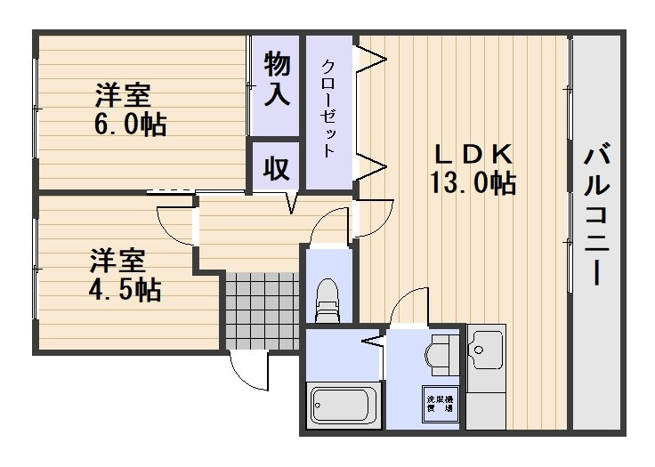 ジョイフル今の間取り