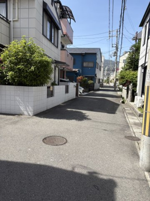 【前面道路含む現地写真】 | 東灘区住吉東町３丁目　売地