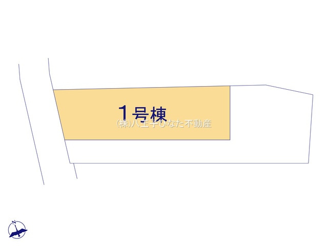 『八王子市新築戸建て』八王子市川口町496-3【仲介手数料無料】　７期の区画図|～仲介手数料無料☆八王子ひなた不動産～八王子市川口町　新築戸建て