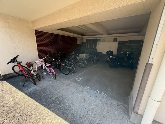 パシフィック文京マンションの駐輪場