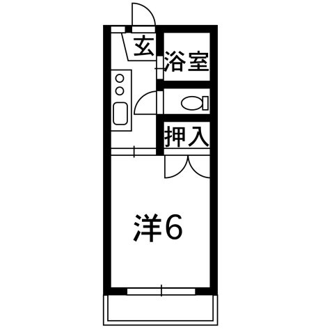 【間取り】 | 第2コーポおがた