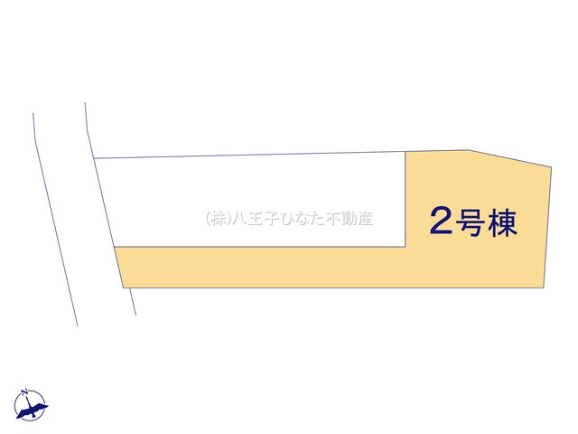 『八王子市新築戸建て』八王子市川口町496-3【仲介手数料無料】　７期の区画図|～仲介手数料無料☆八王子ひなた不動産～八王子市川口町　新築戸建て