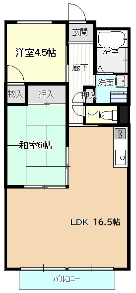 メモワールＶの間取り