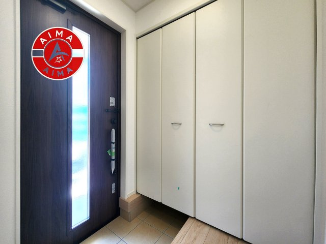 春日市紅葉ヶ丘西3丁目第9-1棟（1号棟）の防犯設備|二重ロックでしっかり防犯対策ができます。