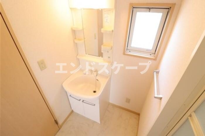 ヴィラ・ブルーノ　Ｂの洗面所|高崎、前橋のお部屋探しはエンドスケープまで！お客様の理想お聞かせ下さい♪