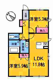 シャーメゾン松茂 Ｂ棟