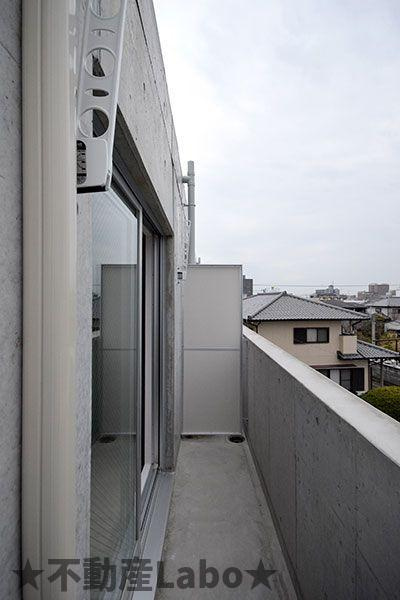ピースカーザのバルコニー