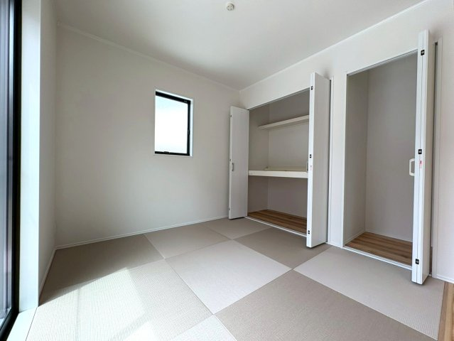 ダイマルタウン　岐阜市東鶉第16　全9区画分譲の和室|一室あると便利な和室は、来客時はもちろん、お子様のお昼寝や遊び場、寝室としてもご利用いただけます。