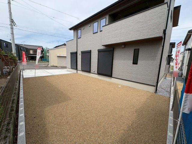 ダイマルタウン　岐阜市東鶉第16　全9区画分譲の庭|南向きのお庭