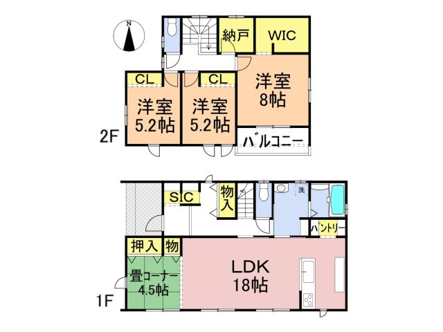 ダイマルタウン　岐阜市東鶉第16　全9区画分譲の間取り|■A号棟　■ヤマダ不動産　株式会社リライフ　
■夢のマイホーム購入をフルサポートします！