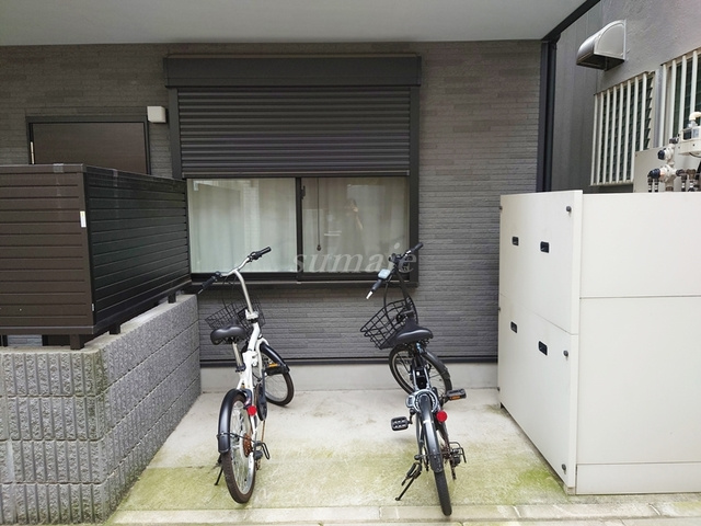 コンフォーリア赤羽のその他共用部分|自転車置き場です☆