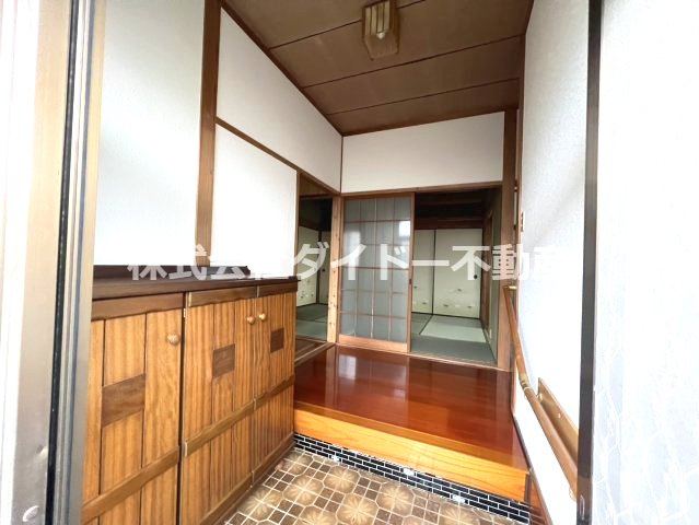 井上貸家（吉隈平屋)の玄関