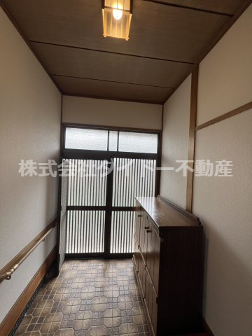 井上貸家（吉隈平屋)の玄関