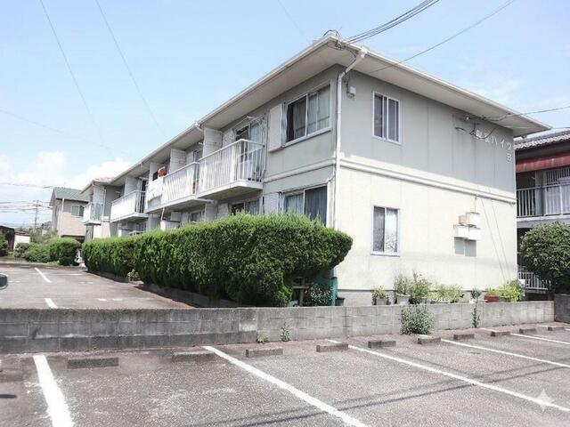 鶴富ハイツBの外観