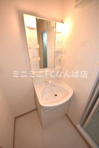 ヴィッラリエートエムの洗面所