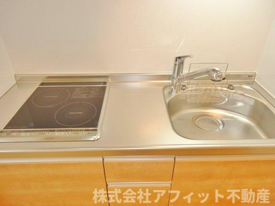 【キッチン】 | D-room新涯 | IHクッキングヒーター付き