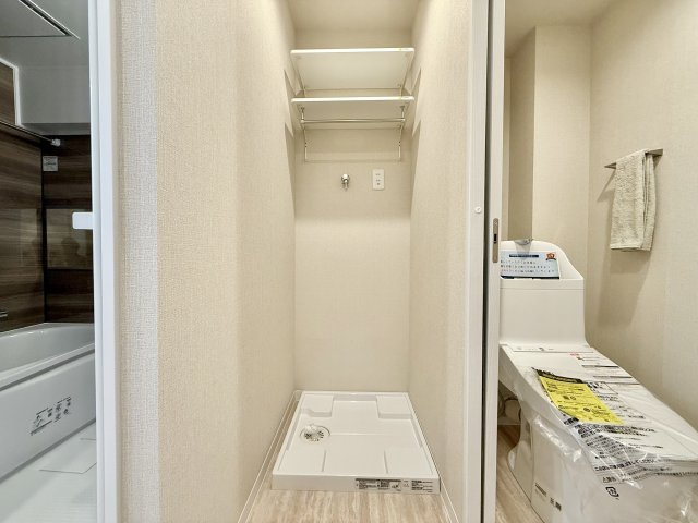 平針西住宅２号棟のランドリースペース