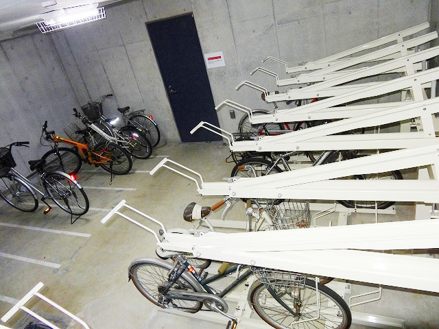シュロス高田馬場のその他共用部分|駐輪場☆