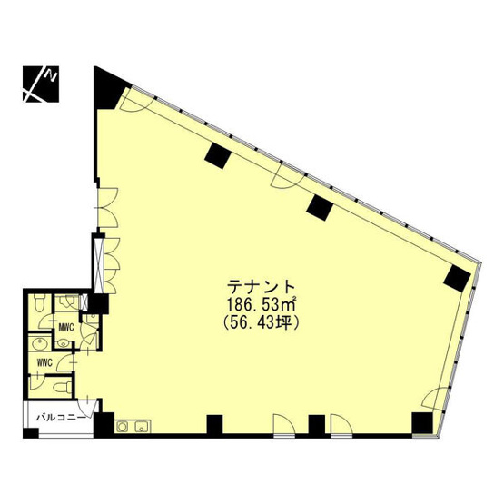 【間取り】 | クリスタルMAビル【　店舗系おすすめ　】