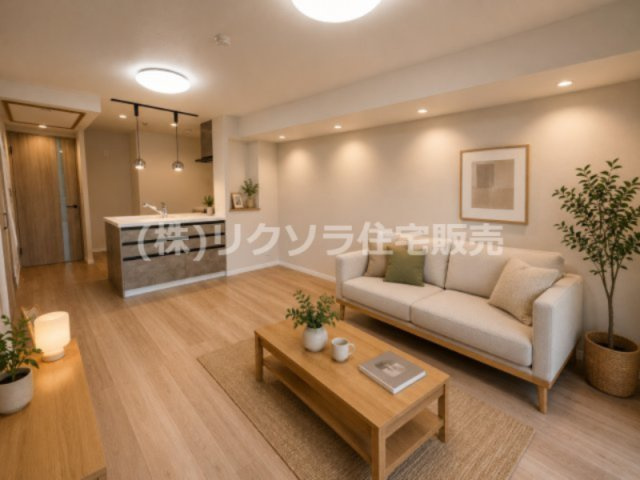 ルモン星田の居間・リビング|LDK15.6帖
■物件内覧・資金計画相談・住宅ローン相談、リフォーム相談、お問合せ受付中■
※当日・翌日のご内覧、ご相談はお電話でのお問合せがスムーズです！