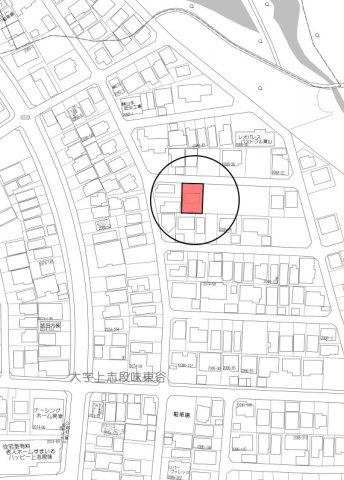 中古住宅　守山区上志段味字東谷の地図