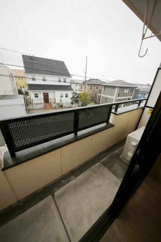 ル・ミエール清水山のバルコニー