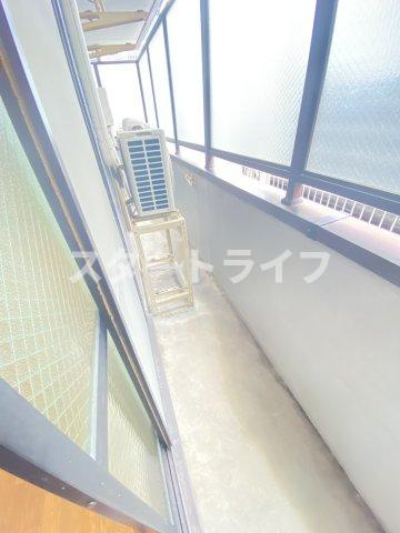 大阪市淀川区野中南２丁目の賃貸マンションのバルコニー