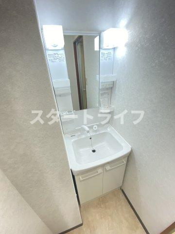 大阪市淀川区野中南２丁目の賃貸マンションの洗面所