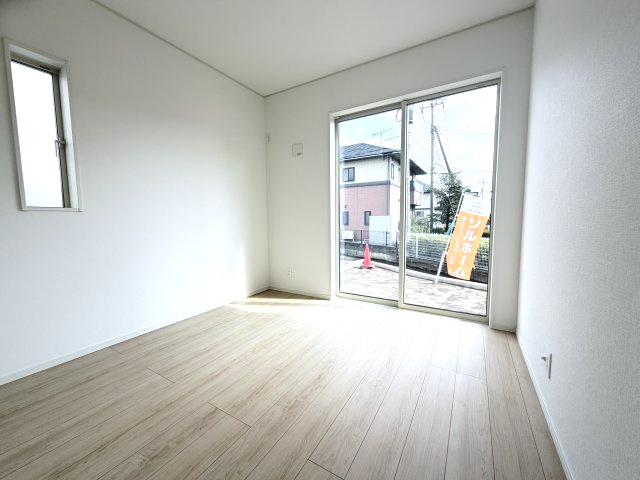クレイドルガーデン前橋市青柳町第28　3号棟（平屋）の洋室|洋室３です