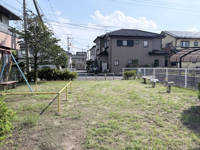 クレイドルガーデン前橋市青柳町第28　3号棟（平屋）の展望|目の前には公園があります。
お子様を遊ばせるのにも目が届くので安心です☆