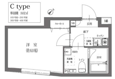 MAXIV basic荻窪の間取り