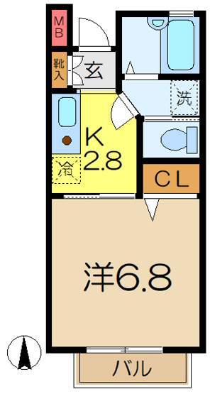 【間取り】 | アステルＫＡＩＤＯ