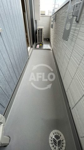 フェリシア東田辺　東田辺小学校区のバルコニー|フェリシア東田辺　バルコニー