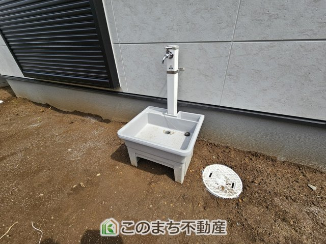 LiveleGarden.S第16栃木大平町富田の設備|外水栓はアウトドアやガーデニング、車のお手入れにも活躍します。