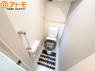 【トイレ】 | 沼津市東間門　新築一戸建て　1号棟 | 清潔感のあるトイレです！